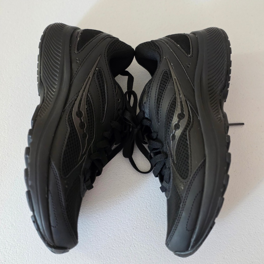 Saucony Cohesion Running Shoes Womens 8 Black S10628-5 Athletic Sneakers - Picture 6 of 9